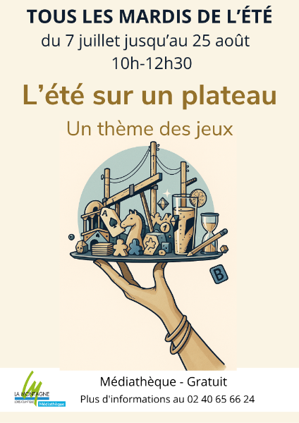 Couverture de L'&eacute;t&eacute; sur un plateau