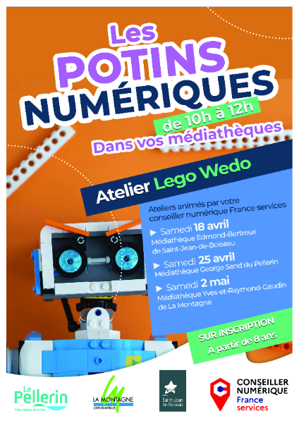 Couverture de Potins num&eacute;riques : Lego Wedo