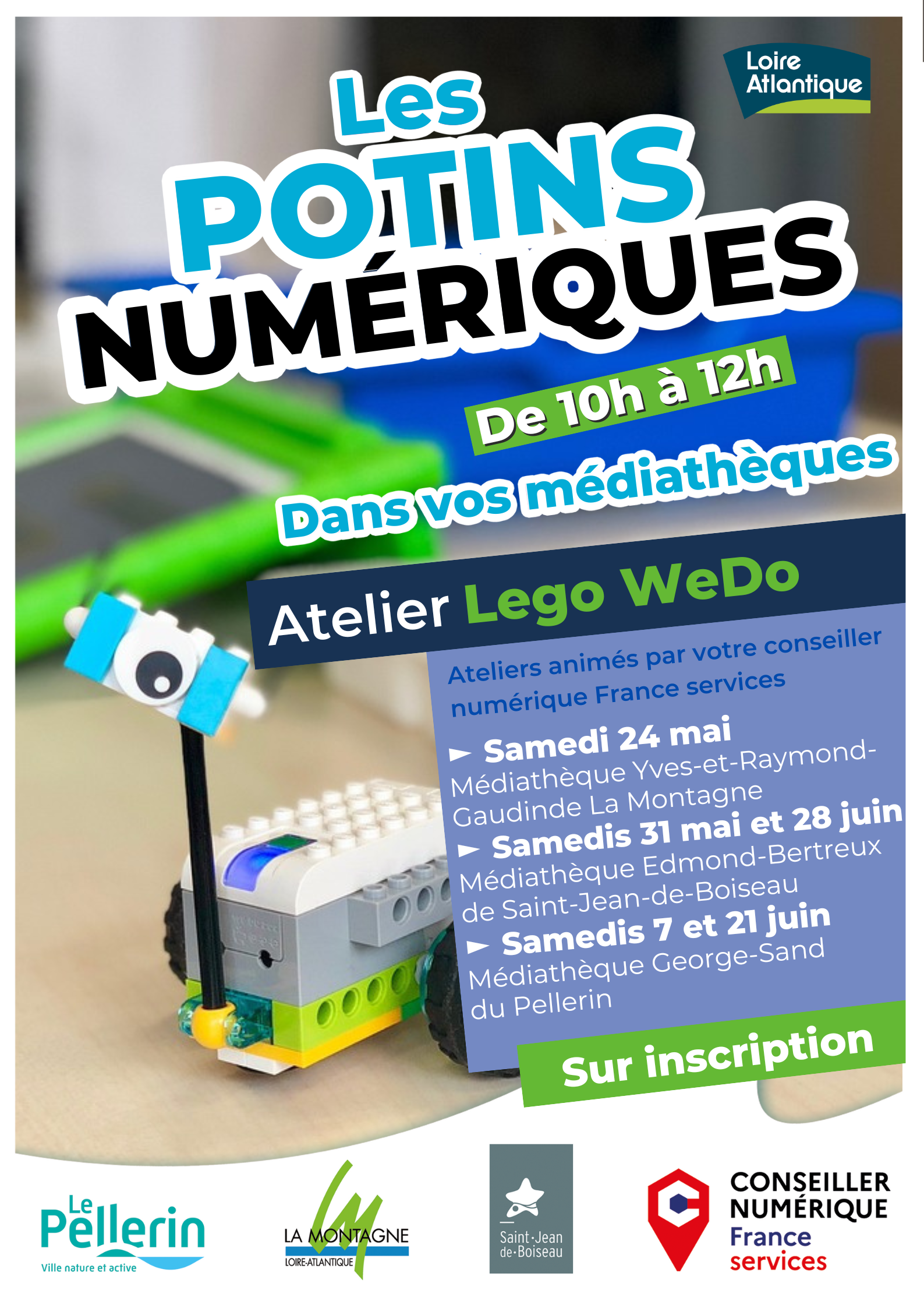 Couverture de Potins numériques : Lego Wedo